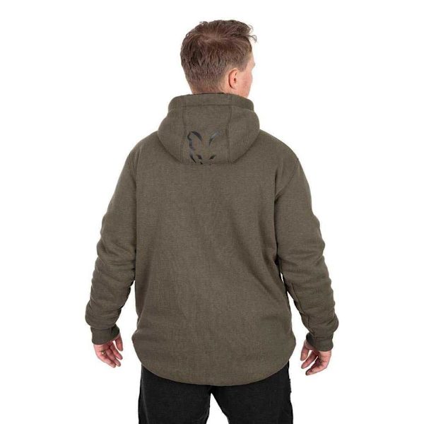 Fox International Collection Sherpa Sweatshirt Med Lynlås Grøn 2XL Mand