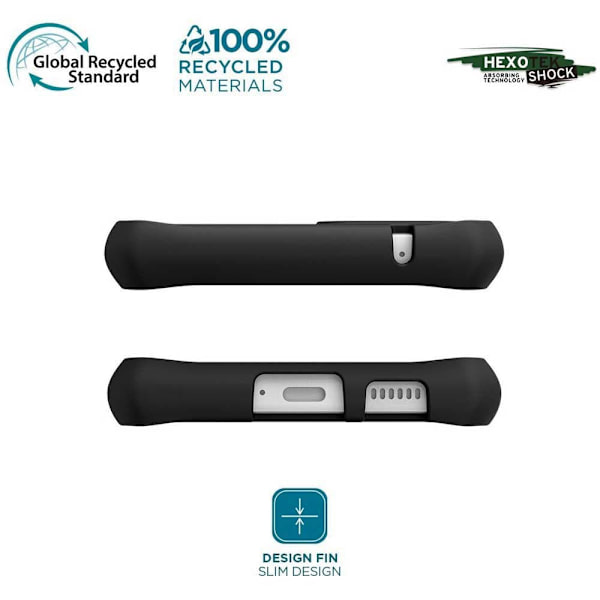 Mobilis Spectrumphone Galaxy A33-telefonfodral Svart