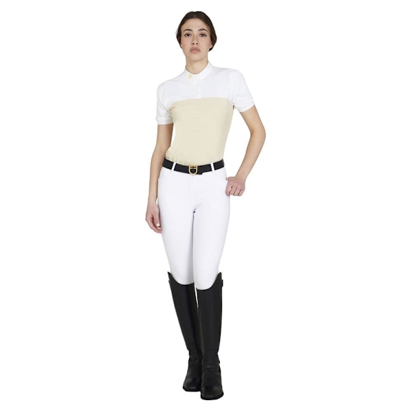 Equestro 1/2 Mesh Kortærmet Polo  XS