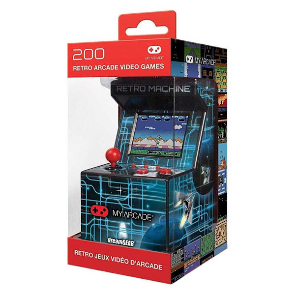 My Arcade Retro Konsoli Retro Machine 200 Games 8 Bit