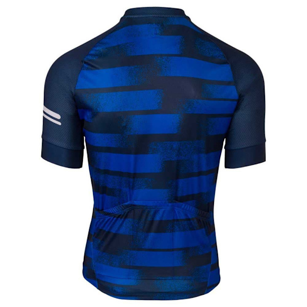 Agu Grainy Stripe Essential Korta ärmar Cykeltröja Blå S Man