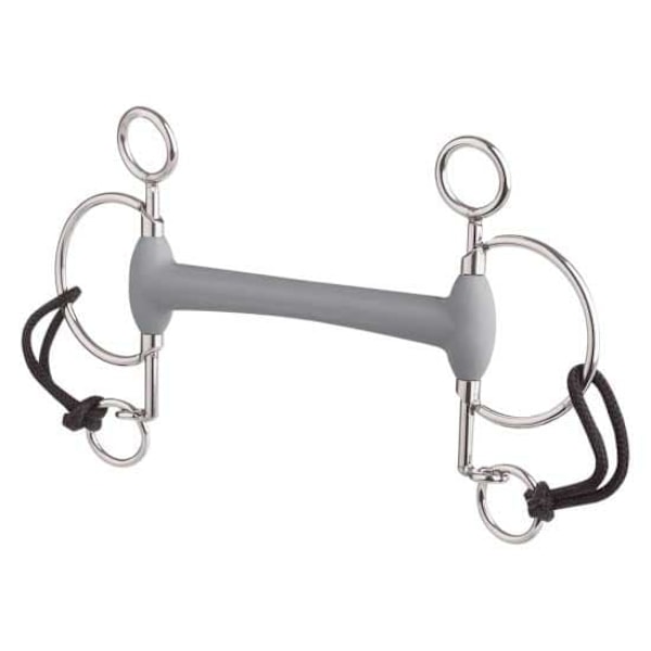 Beris Kort Eggbutt Snaffle Hard Bit Pelham Silver 140 mm