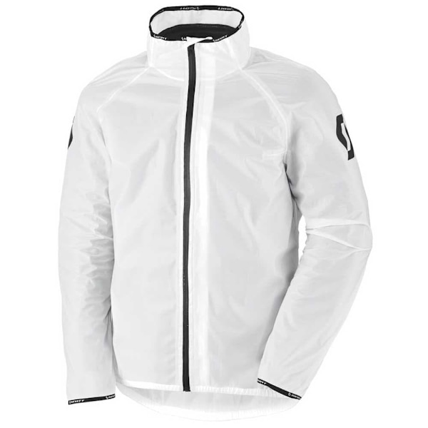 Scott Jakke Ergonomic Light Dp Rain Hvid 3XL Mand