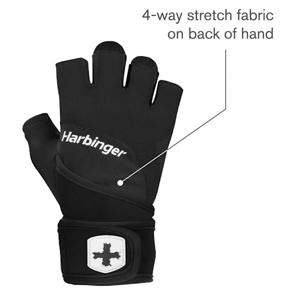 Harbinger Träningshandskar Training Grip Ww 2.0 Svart L