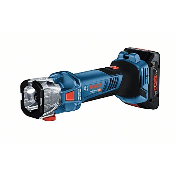 Bosch Professional Skärfräsmaskin För Gipsskivor Gcu 18v-30 L-boxx 136 Blå