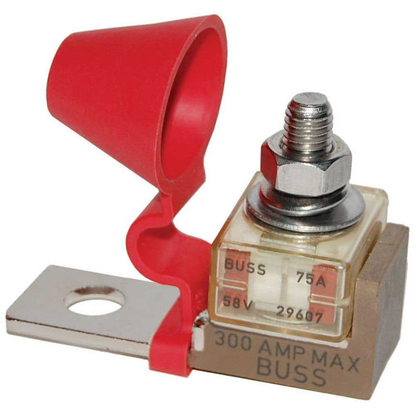 Blue Sea Systems Terminal Fuse Block 30-300a Grönt