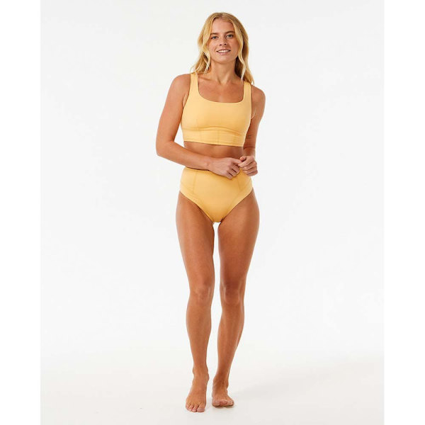 Rip Curl Bikinitop Mirage Ultimate Scoop Neck Cro Gul XL Kvinde