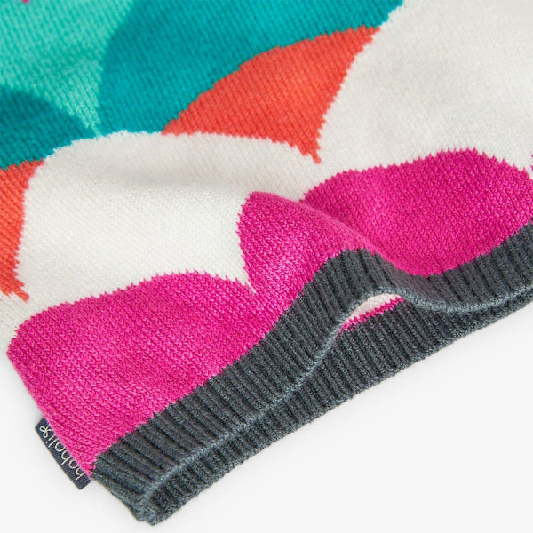 Boboli Knitwear Hearts Klänning Flerfärgad 18 Months