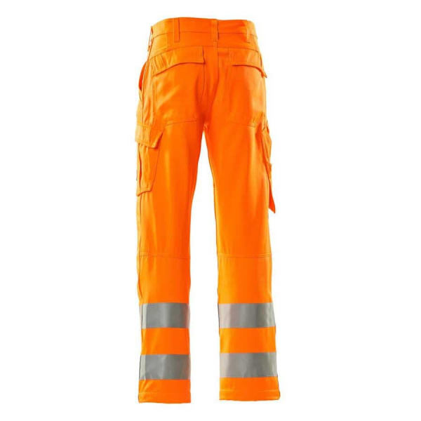 Mascot Stora Byxor Med Knäskyddsfickor Safe Light 16879 Orange 60 / 32