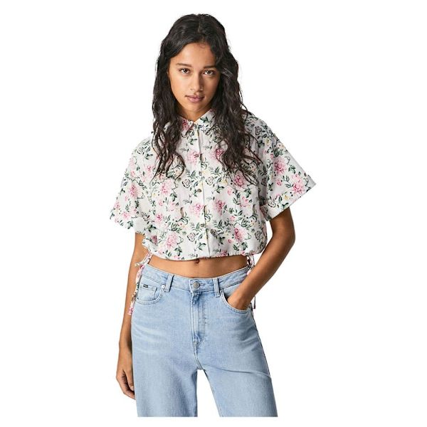 Pepe Jeans Paita Lavinia Oranssi L Nainen