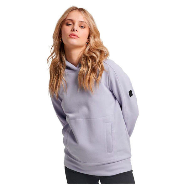 Superdry Luvtröja Code Tech Relaxed Lila 2XS Kvinna