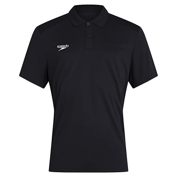 Speedo Kortærmet Polo Club Dry Sort XL Mand