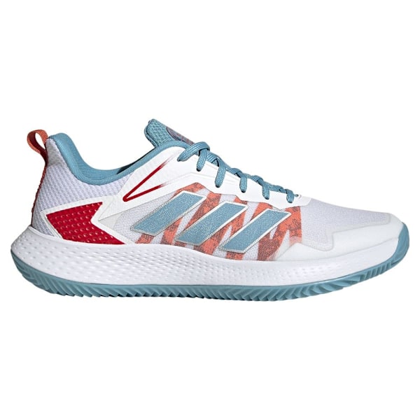 Adidas Alla Hovskor Defiant Speed Clay Vit EU 40 2/3 Kvinna
