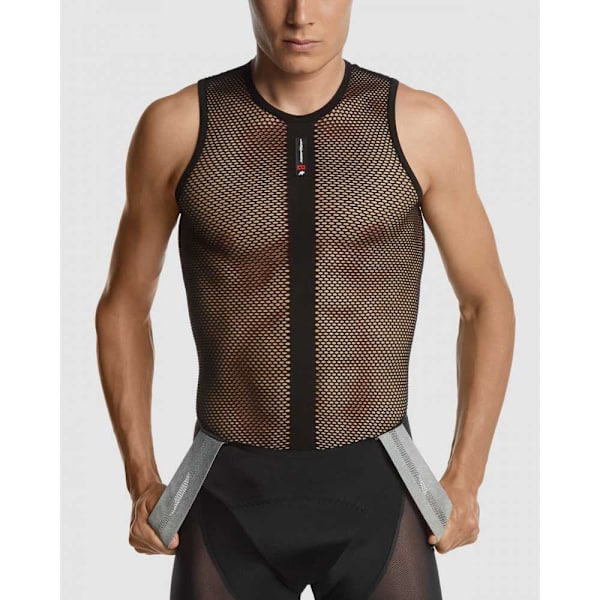Assos Skin Superléger Ærmeløs Baselayer Sort I Mand
