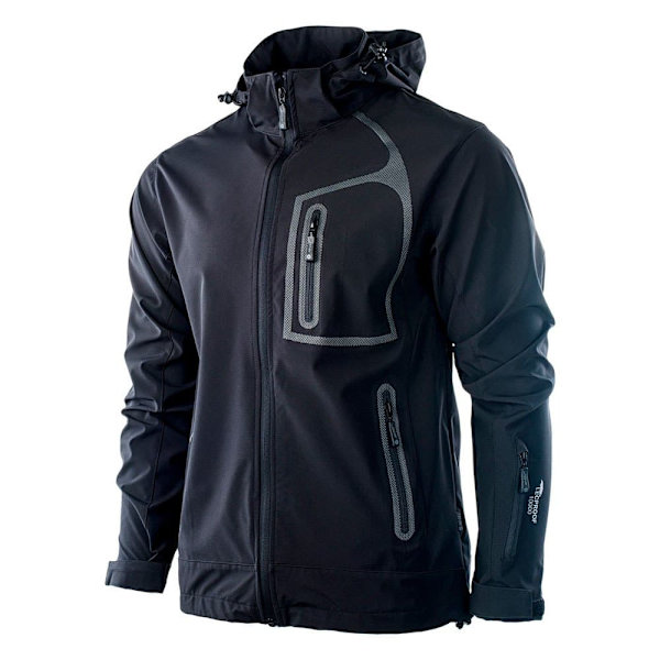 Hi-tec Jakke Nils Sort 2XL Mand