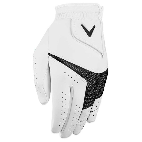 Callaway Venstrehånds Golfhandske Weather Spann 2 Enheder Hvid S