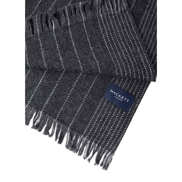 Hackett Scarf Chalk Grå  Man