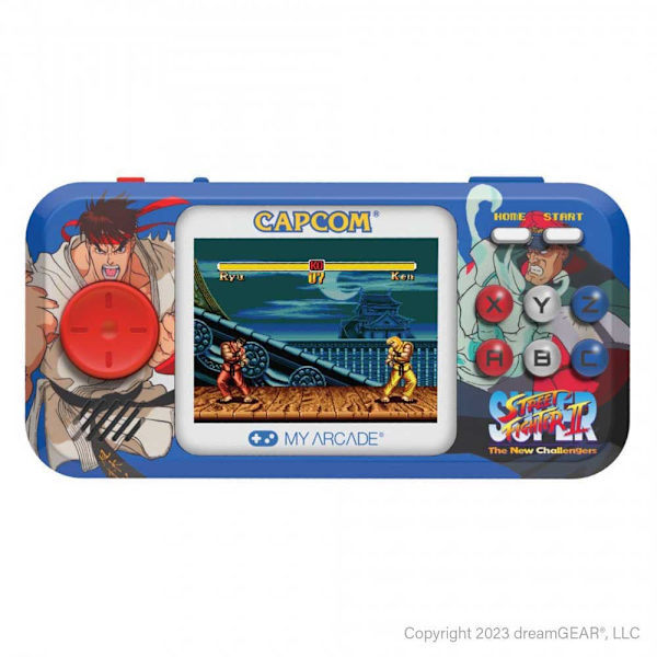 My Arcade Retro Konsol Pocket Player Street Fighter Ii