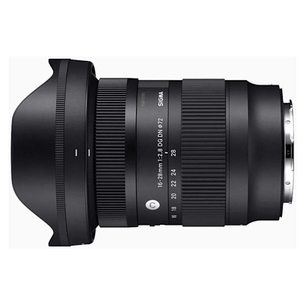 Sigma Photo Linse 16-28/2.8 Dg Dn C L-mount Søvfarvet Sort