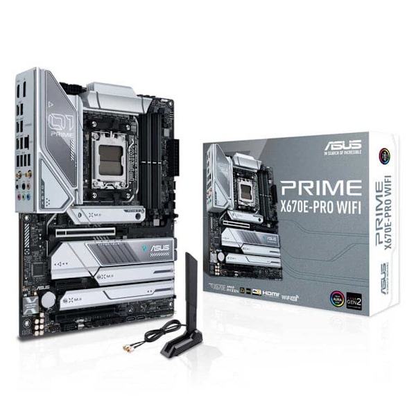 Asus Bundkort Prime X670e-pro Søvfarvet