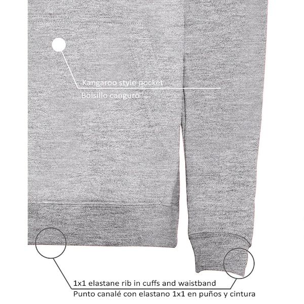Kruskis All You Need Two-colour Hættetrøje Grå 2XL Mand
