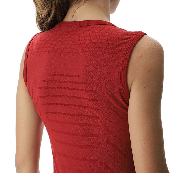 Uyn Motyon 2.0 Ærmeløs Baselayer Rød L / XL Kvinde