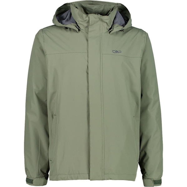 Cmp Jacka Rain Snaps Hood 39x7367 Grönt 4XL Man