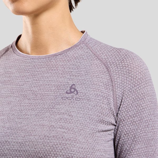 Odlo Crew Essential Seamless Pitkähihainen T-paita  XL Nainen