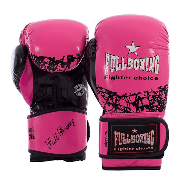 Fullboxing Boxningshandskar I Konstläder Brooklyn Rosa 12 oz