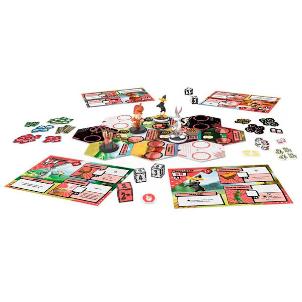 Asmodee Lautapeli Looney Tunes Mayhem Hopeinen