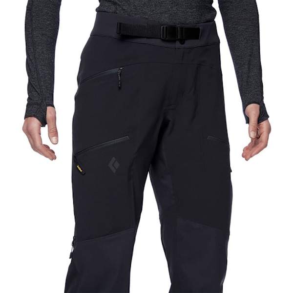 Black Diamond Byxor Dawn Patrol Hybrid Svart L Kvinna
