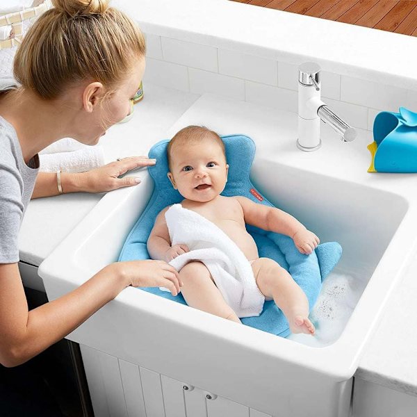 Skip Hop Badkar Blå Moby Softspot Sink