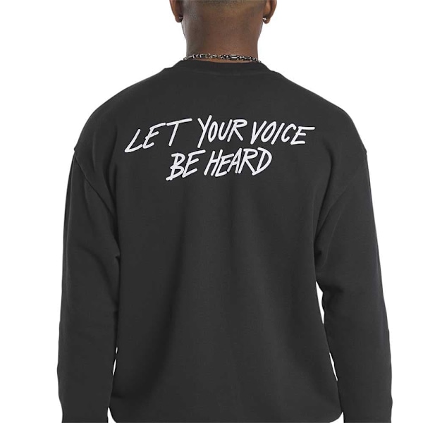 Reebok Classics Sweatshirt Human Rights Now! Fitted Sort S Mand