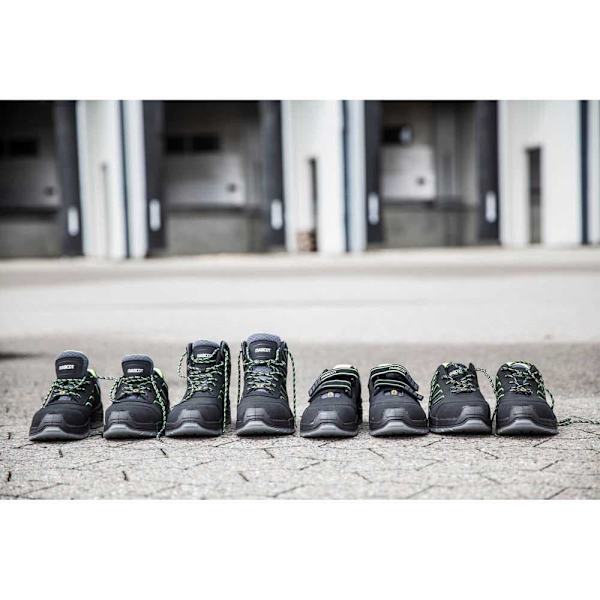 Mascot Brede Sikkerhedssko Footwear Fit F0110 Sort EU 43