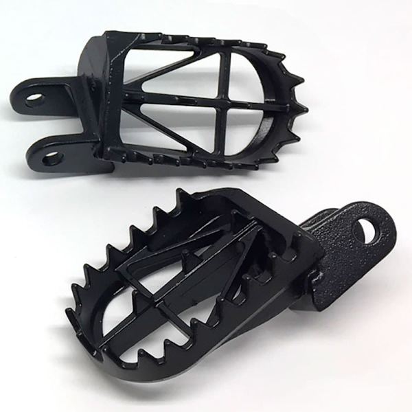 Drc Breda Fotpinnar Honda Xr 250 R 96-04/super Xr 250 95-02/xr 250 03-07 Svart