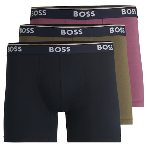 Boss Power 10267398 Boxers 3 Enheter Flerfärgad S Man