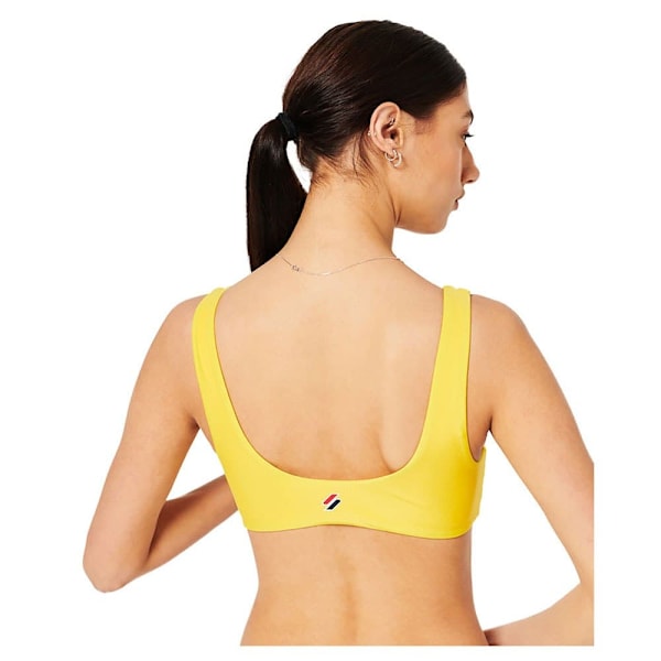 Superdry Bikinitopp Baddräkt Code Essential Gul M Kvinna