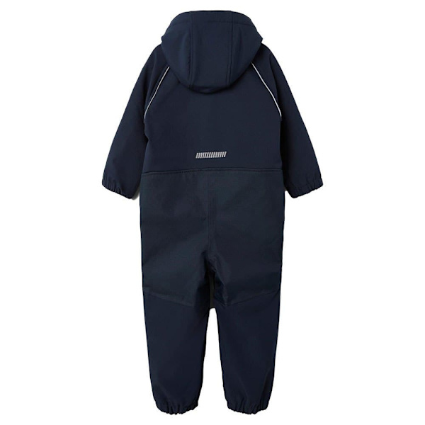 Name It Jumpsuit Alfa Softshell Solid Blå 12 Months