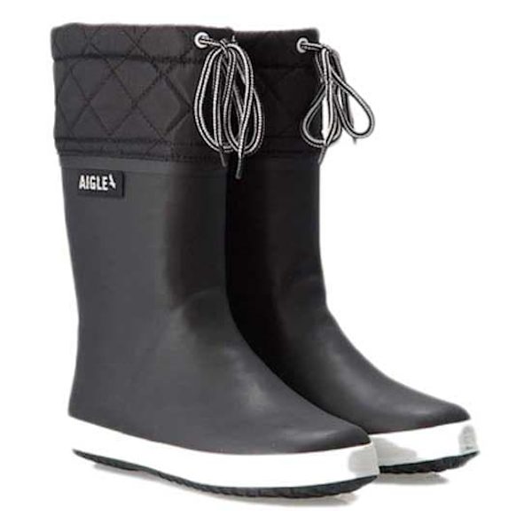 Aigle Nb1132 Giboulee 2 Regnstövlar Svart EU 25 Pojke