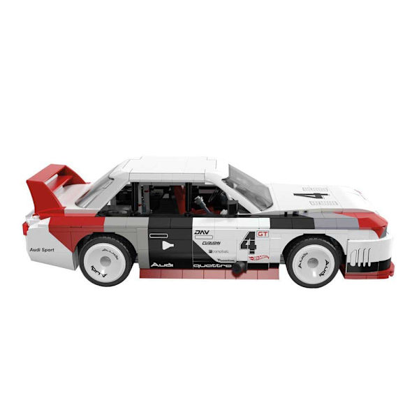 Mega Byggkloss Leksaksbil Audi Hot Wheels 90 Fyra Isma Gto Konstruktion Spel