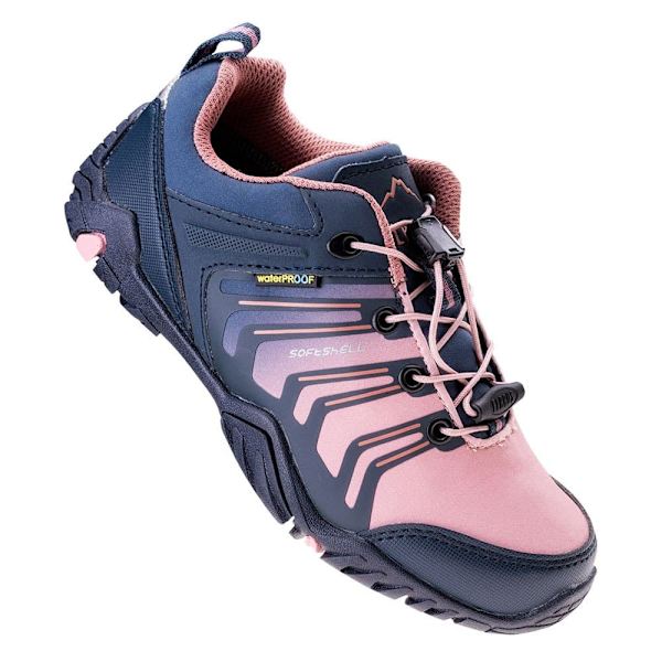 Elbrus Erimley Low Wp Jr Vandresko Blå,Rosa EU 33