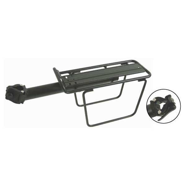 Massi `pannier Kuggstång Carrier Cm-03 Aluminium Adjustable Max 31.6 Mm Svart