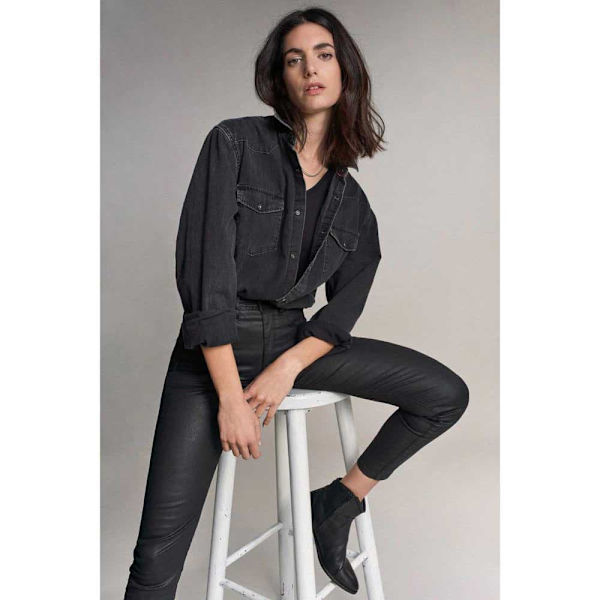 Salsa Jeans Jeans Secret Glamour Push In Sort 36 / 30 Kvinde
