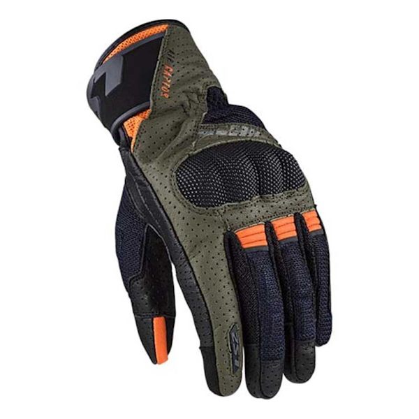 Ls2 Textil Handsker Air Raptor Grøn,Sort XL
