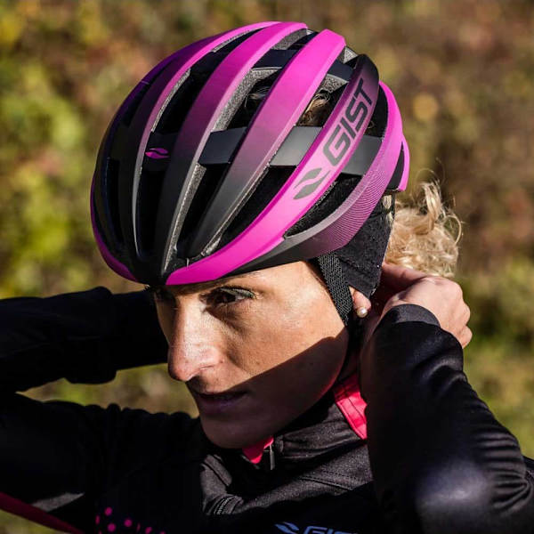 Gist Hjelm Revol Sort,Rosa M