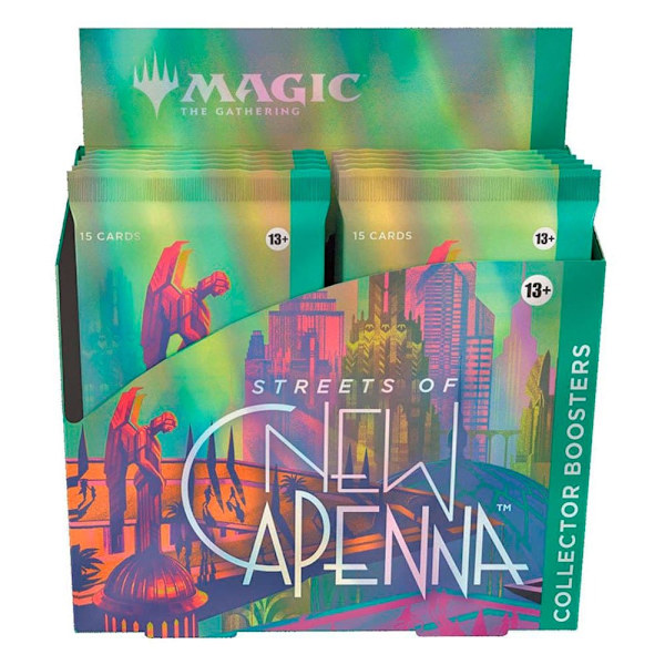 Wizards Of The Coast Magic The Gathering Streets Of New Capenna Samler Booster Box 12 Engelske Samlekort  English