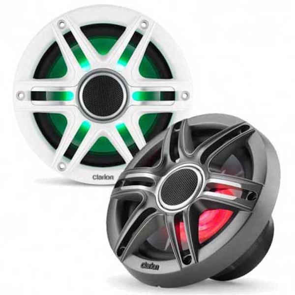 Clarion Marine Cmsp-651rgb-swg Rgb 6.5´´ Koaksialhøjttalere Hvid