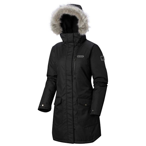 Columbia Langt Isoleret Suttle Mountain Sort S Kvinde