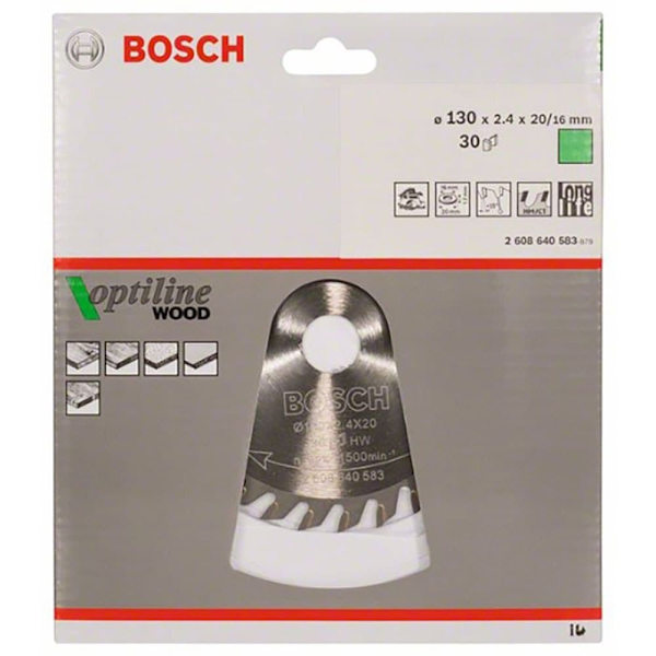 Bosch Professional Multimateriale Cirkulær Skive Op Wo H 130x20-30 Søvfarvet