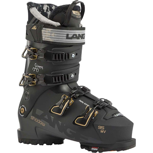Lange Kvinde Alpine Skistøvler Shadow 95 Mv Gw Sort 26.0